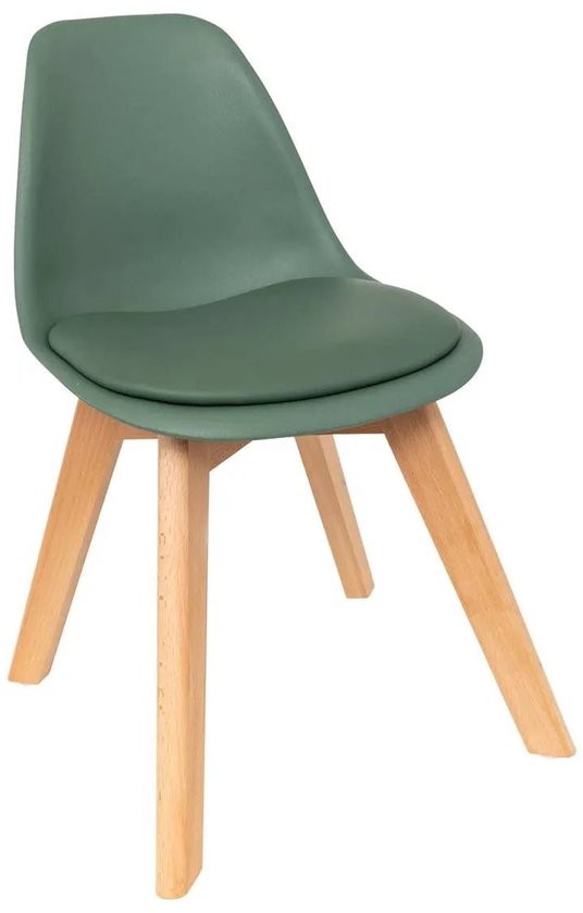 Atmosphera Kids Mini Baya kinderstoel - 55x31x39cm - Groen van ATMOSPHERA KIDS. — afbeelding 3