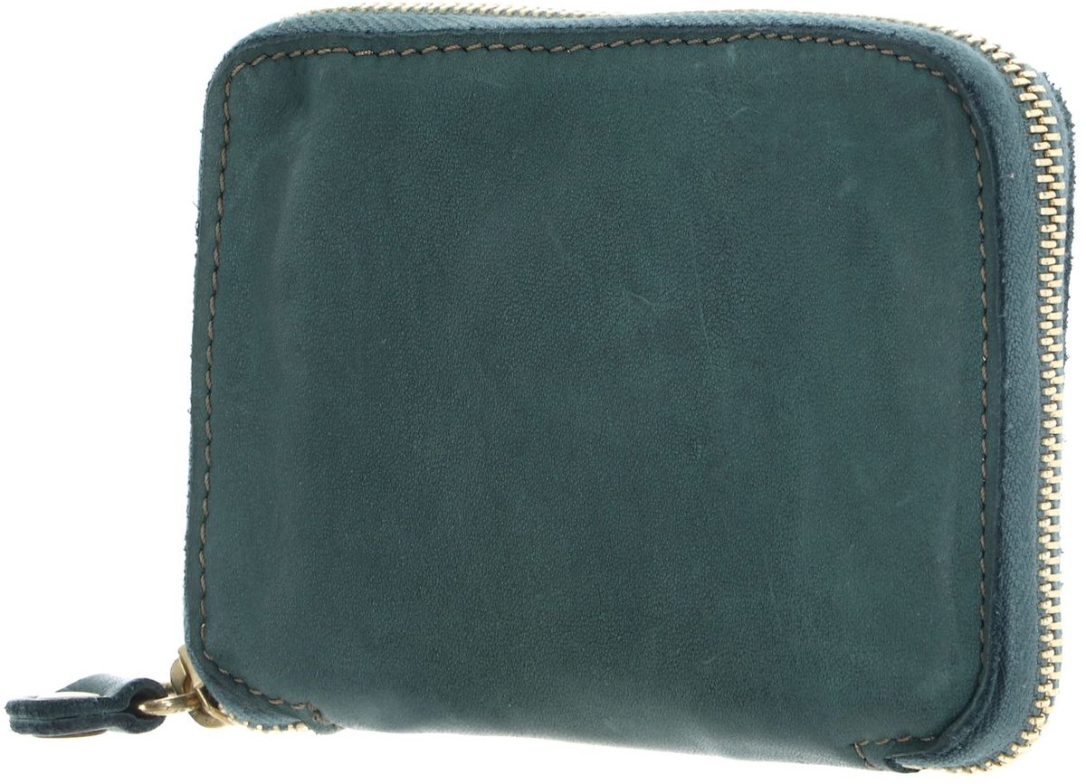 CATERINA LUCCHI Leren portemonnee Nina Wallet Small Zip Around Pino groen