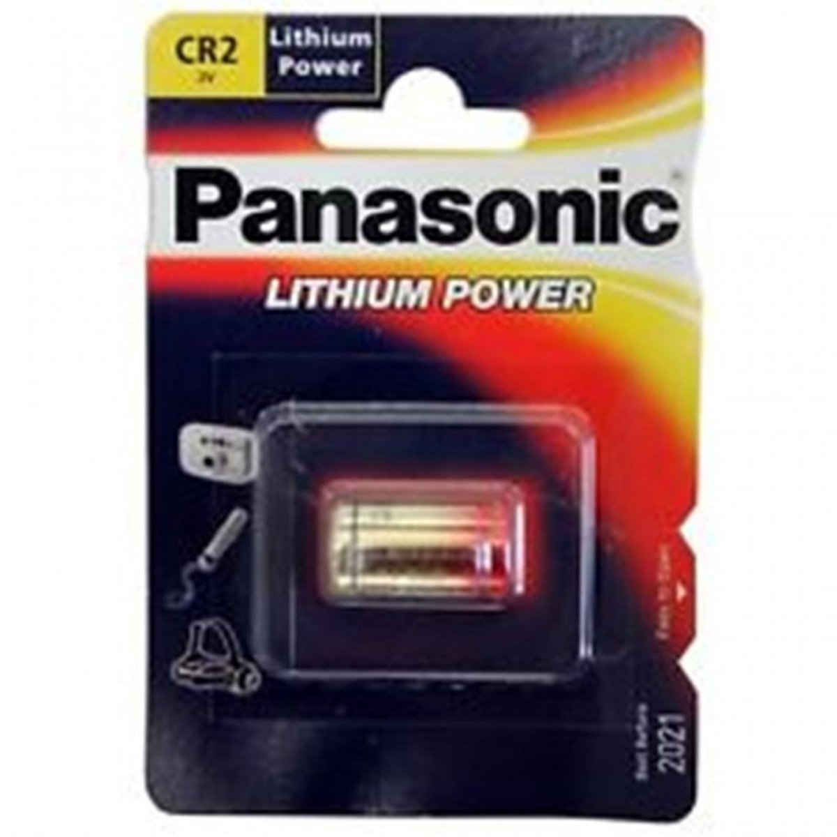 Panasonic Photo Lithium Battery CR-2 - 1 stuks