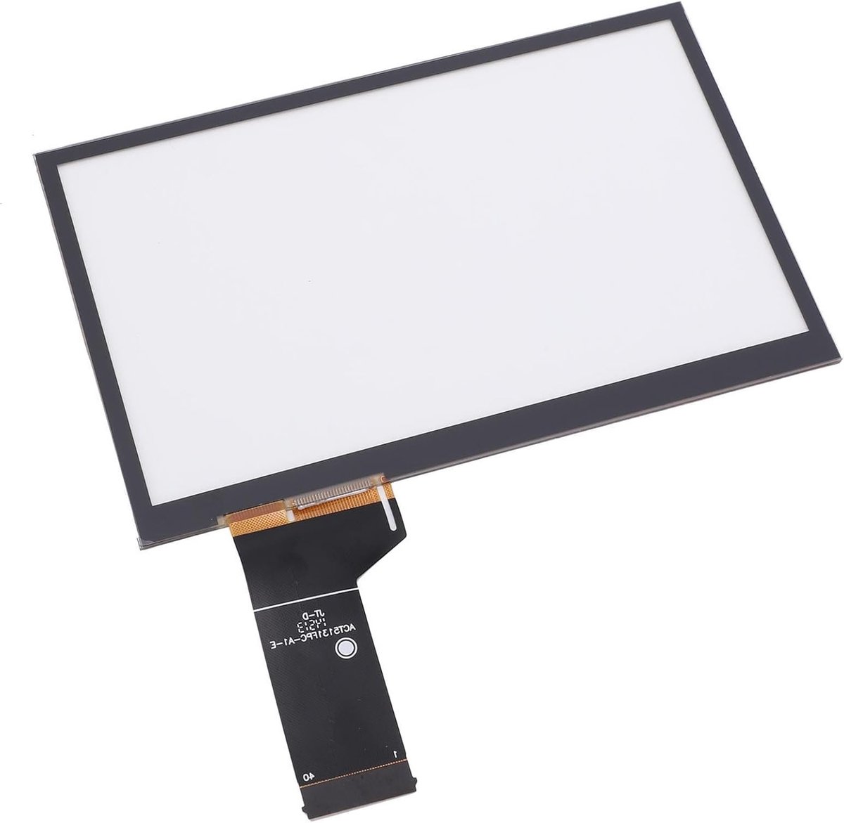 6,5 Inch Touchscreen Digitizer Gehard Glas Multimedia Navigatiedisplay Vervanging voor Kever T6 met 40-pins Kabelinterface