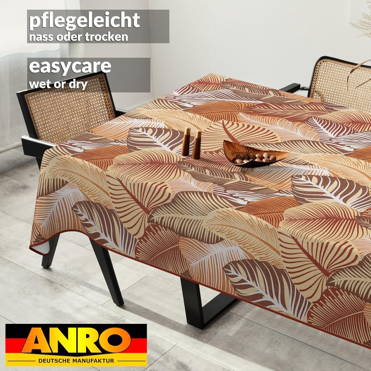 Tafelkleed - Afwasbaar kleed - Tafel beschermen - Waterafstotend - 180 x 120 cm - Rood