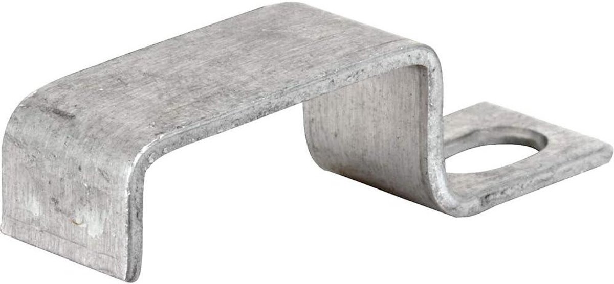 Raamclips - Schermklemmen - Raambekleding - Gestempeld aluminium - 12 stuks - Aluminium