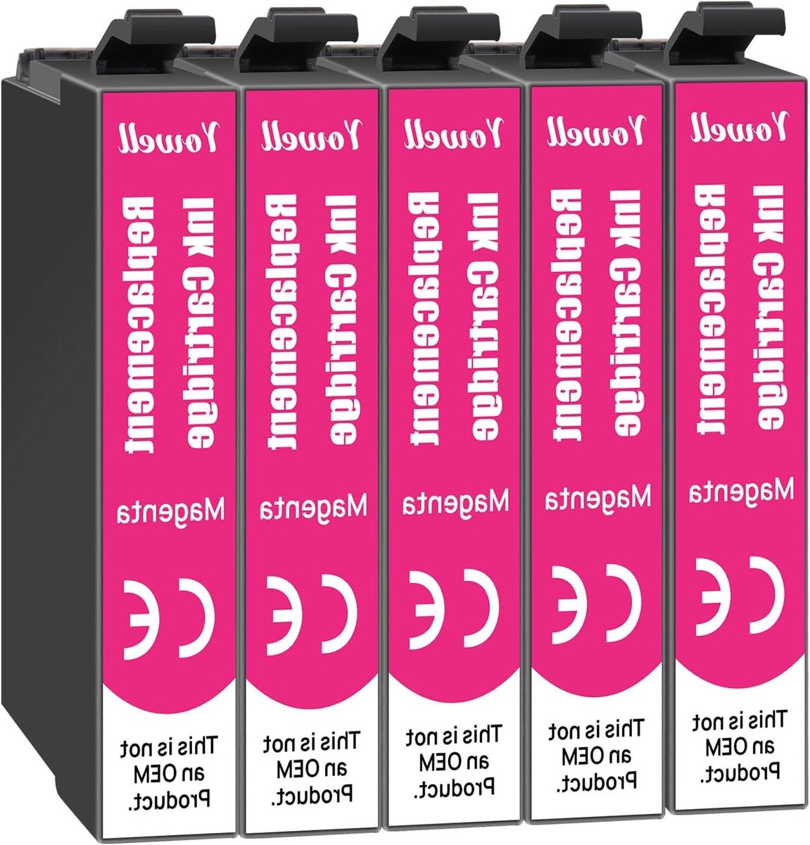 Magenta Inktcartridges - Printerinkt Magenta XL Cartridges - Documenten Printen - Hoge Paginaopbrengst - 5-pack - Magenta