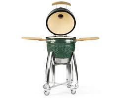 Buccan BBQ - Kamado barbecue - Sunbury Smokey Egg - Extra Large 18" - Glanzend Groen