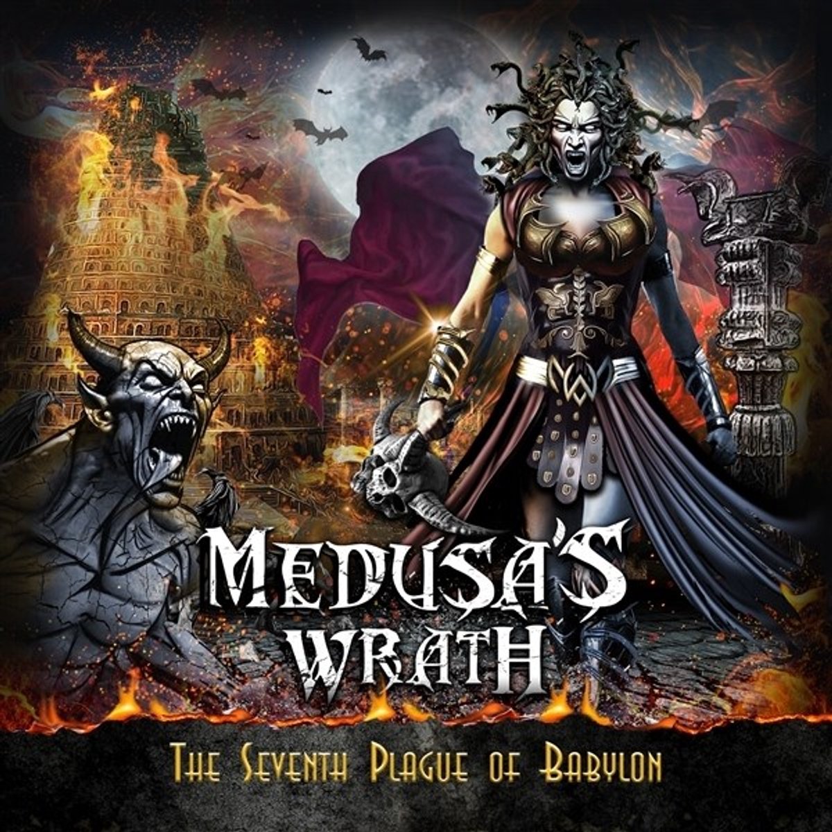 Medusa's Wrath - The Seventh Plague Of Babylon (CD)