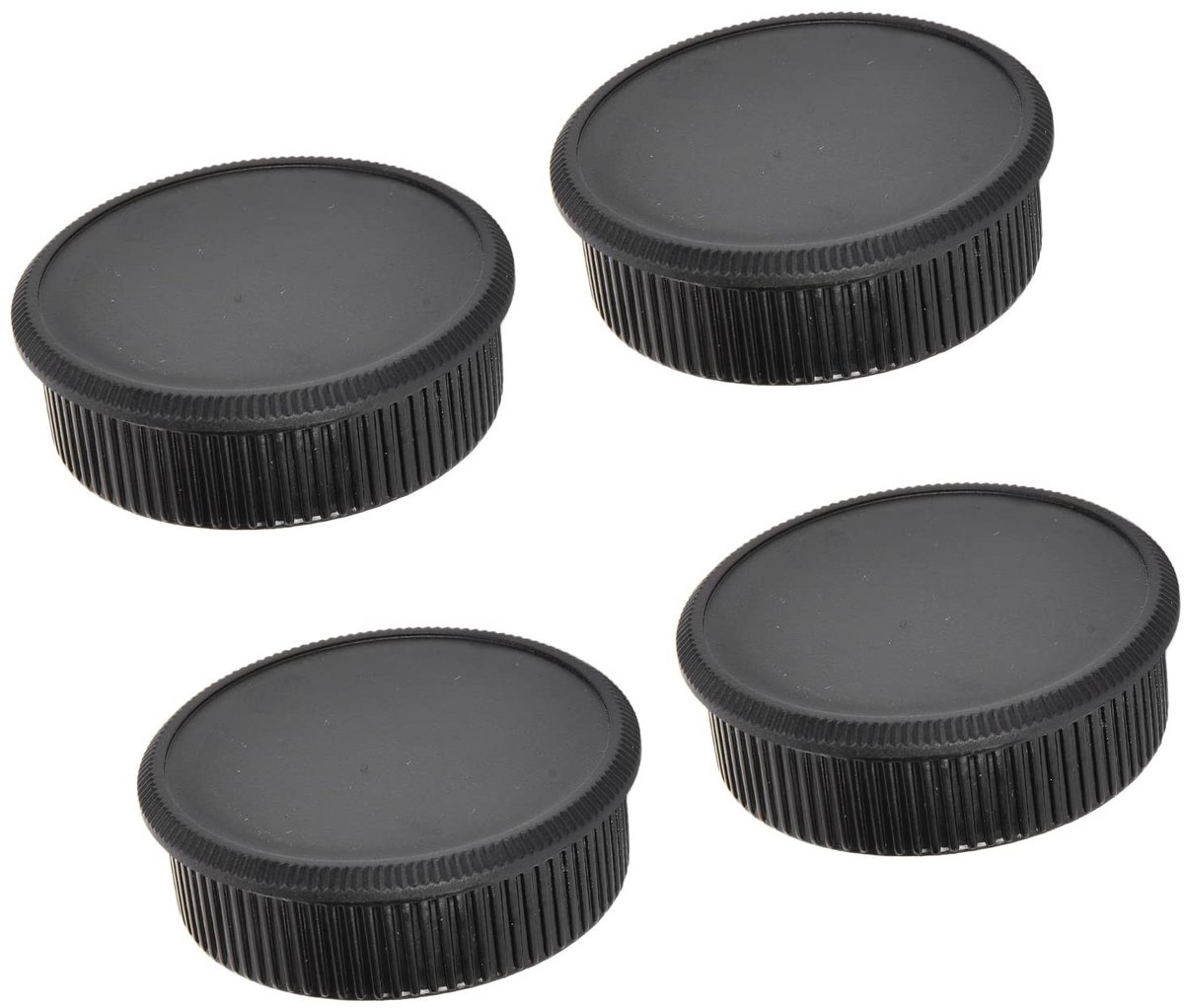 ZEYNOMAX- Camera Doppen - Set van 4 - Achterlensdop/Bodydop - Hard Plastic - Draagbaar - Bescherming tegen Stof/Lensschimmel - Lensdop