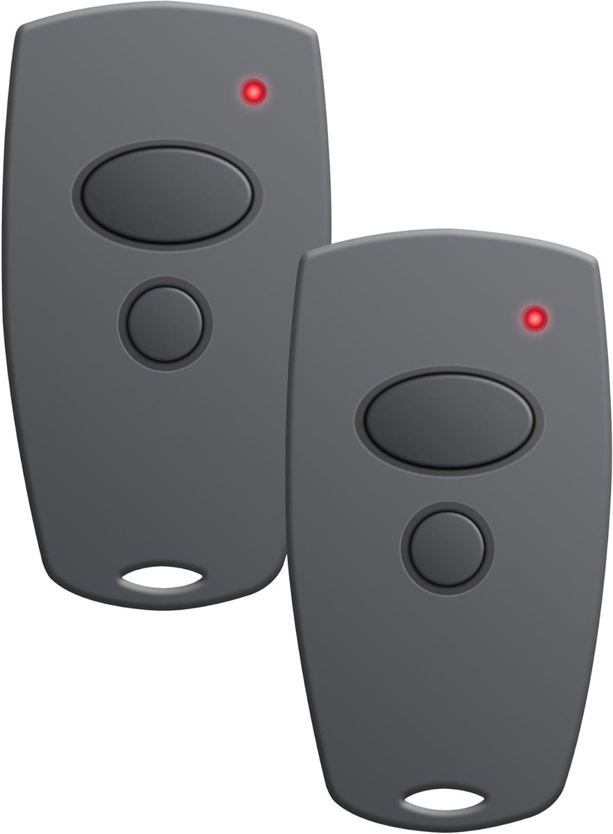 Handheld Transmitter 868MHz voor Marantec Garage Deuren, 2 Kanalen, Roller Code, Geschikt voor Digitale Opener 302, 304, 382, 384, Pack van 2