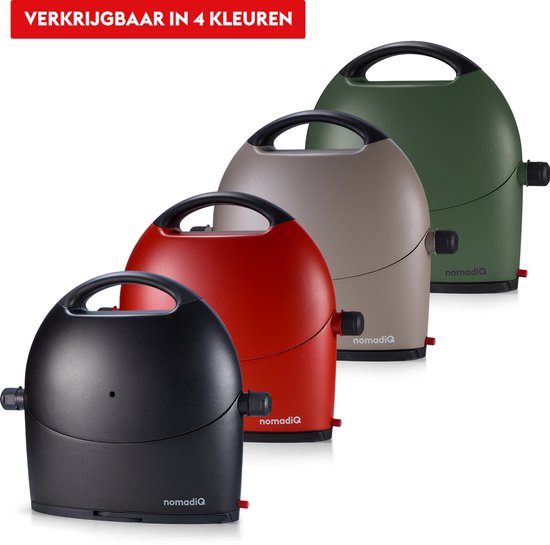 nomadiQ BBQ 3.0 - De ultieme lichtgewicht draagbare gas BBQ / Grill - Barbecue voor op de camping & vakantie Forest Green van nomadiQ — afbeelding 5