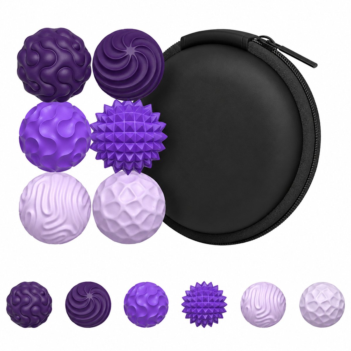 Magnetische Focusballen - 6 Stuks Groen - Voor Concentratie & Ontspanning - Stressbal - Makkelijk in gebruik - Ideaal voor in de klas - Voedselveilig siliconen van -40 °C tot meer dan 250 °C - Vaatwasser