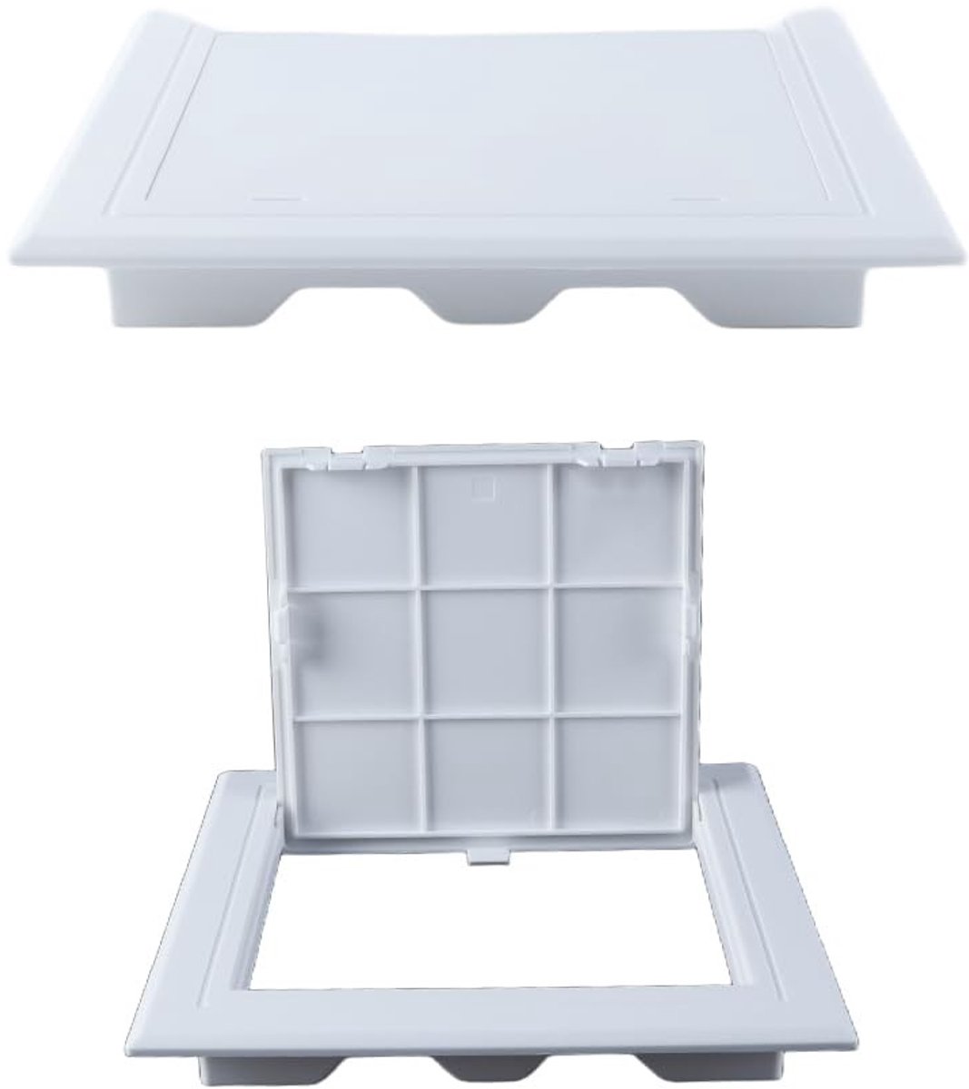 Dailygoods - Scharniertype Toegangsdeur voor Gipsplaat met Uitsparing 150x150mm