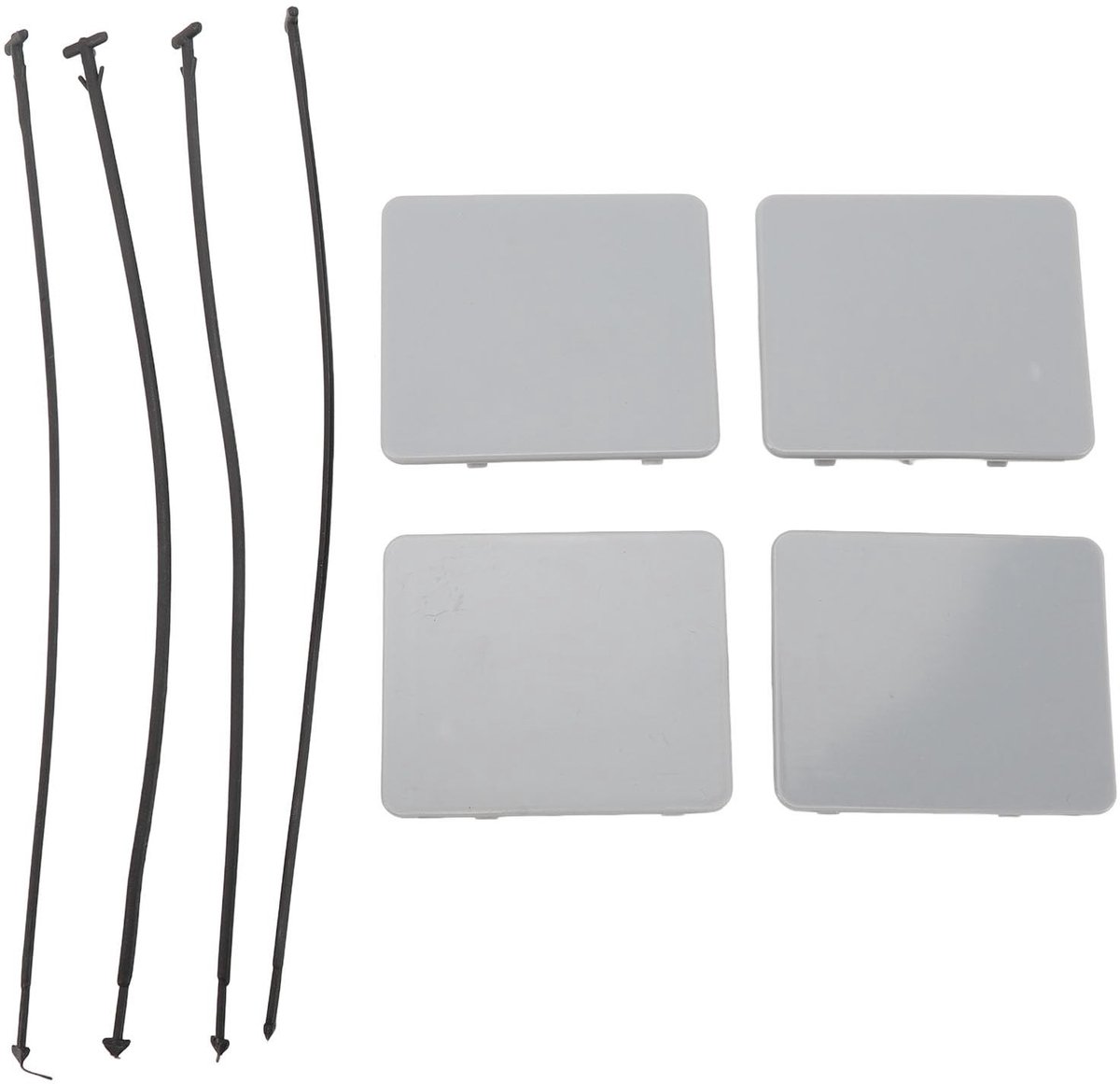 Solidchoice - Dailygoody - Zijskirtpaneel - Set van 4 - Stevige