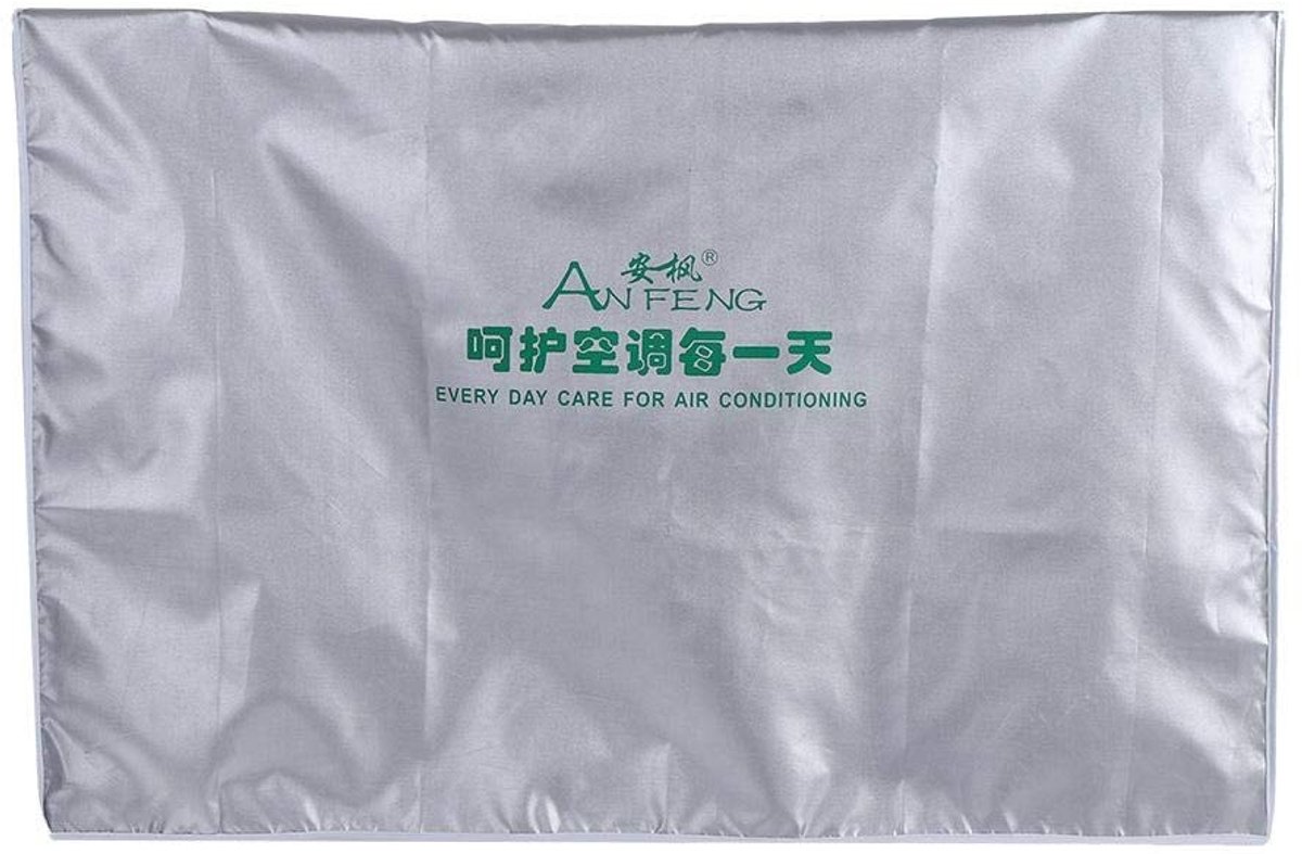 Dailygoods- Airconditioninghoes Waterdicht - Stofdicht - Zilver - Polyester - Buitenunit - Corrosiebescherming - Eenvoudig te reinigen - Aircohoes