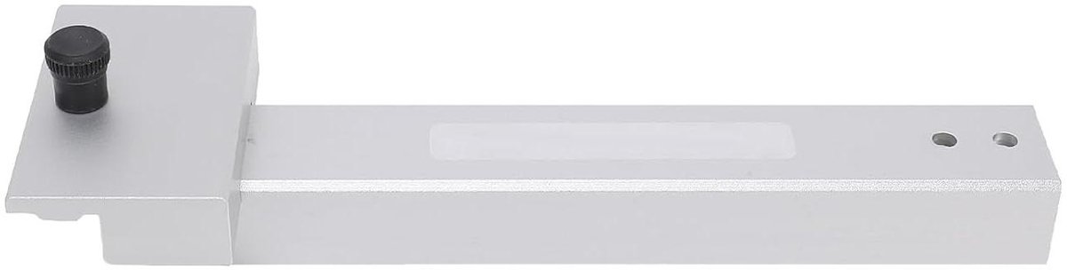 Geleiderails Afkortzagen - Haakse Hulpstuk - Nauwkeurig Zagen - 90 Graden Verstelbaar - Aluminium Legering - Zilver