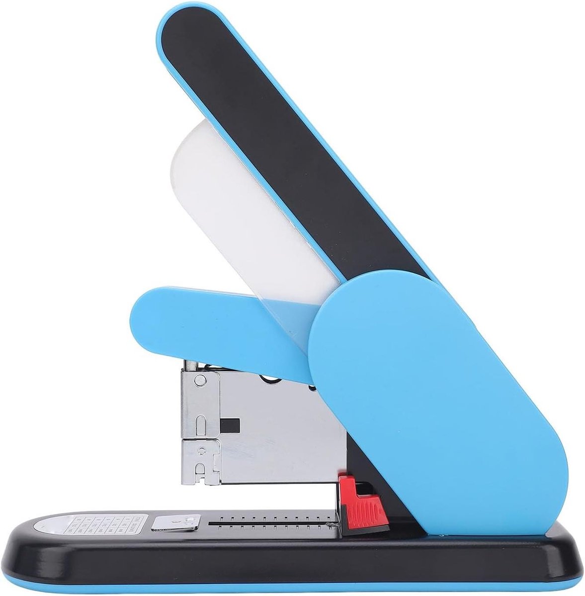 Robuuste Nietmachine - Heavy Duty Nietapparaat - Papier Nieten - Instelbare Invoerdiepte - 130 Vel Capaciteit - Grijs