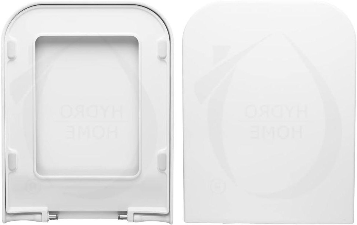 Toiletbril - WC-bril - Hygiënisch Werken - Duroplast Materiaal - 35x46.5cm - Wit