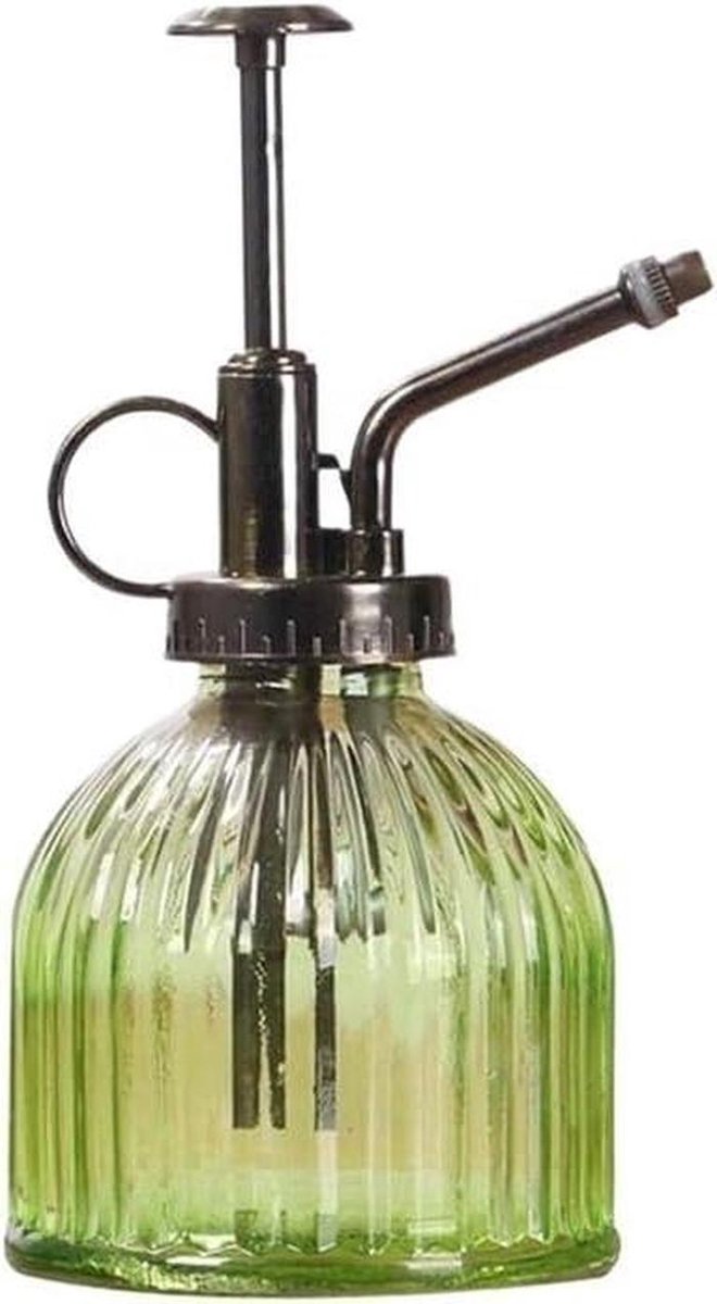 Gieter Plantenspuit - Bloemsproeier Tuingieter - Planten Water Geven - Lang Mondstuk - 18 cm Hoog - Groen