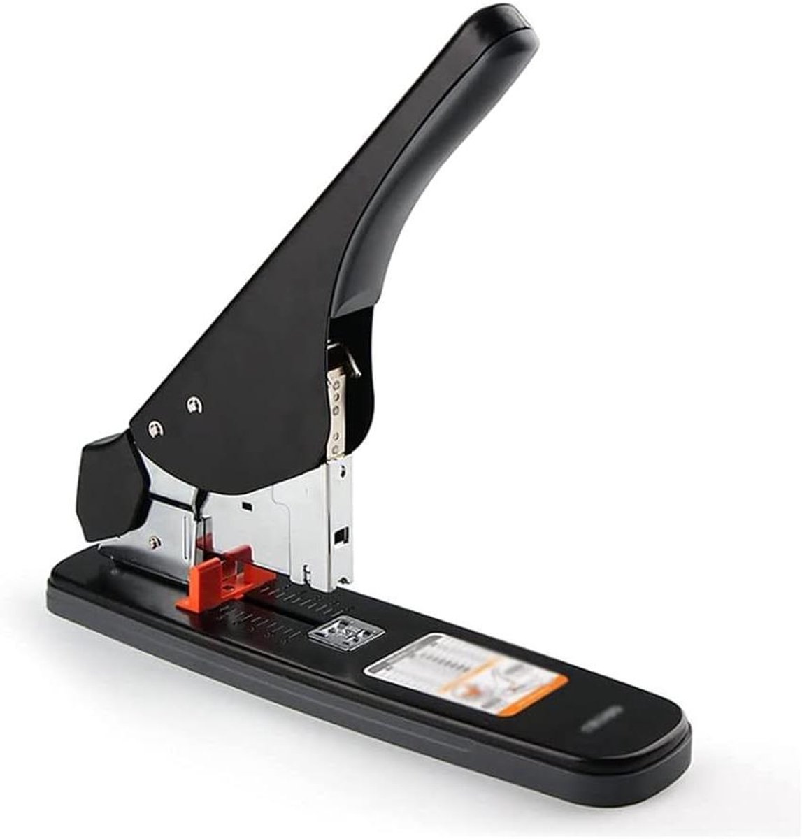 Heavy Duty Nietmachine - Kantoornietmachine Bureau nietmachine - Documenten Ordenen - Niet tot 210 Vel - 321x92x348mm - Zwart