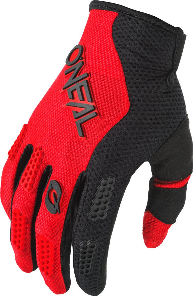 O'NEAL Element Racewear Zwart Rood Motorcross Handschoenen - Handschoen