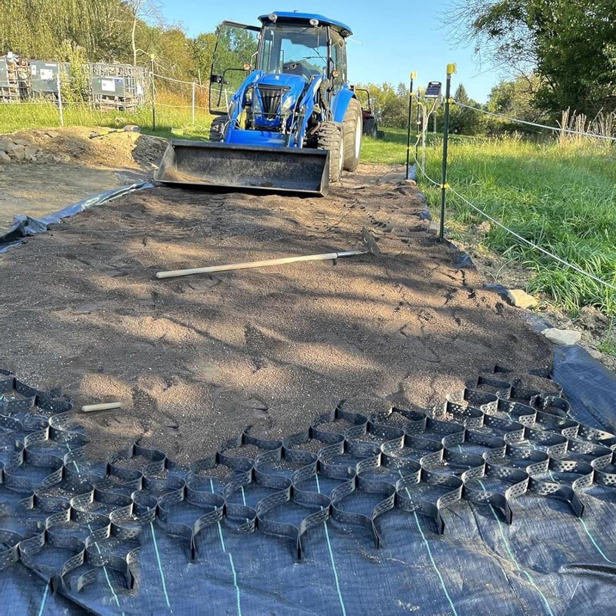 Oprit Stabilisatieroosters - Grind Stabilisatie - Bodem Erosie - Hoge Draagkracht - 25x25x5 cm - Zwart