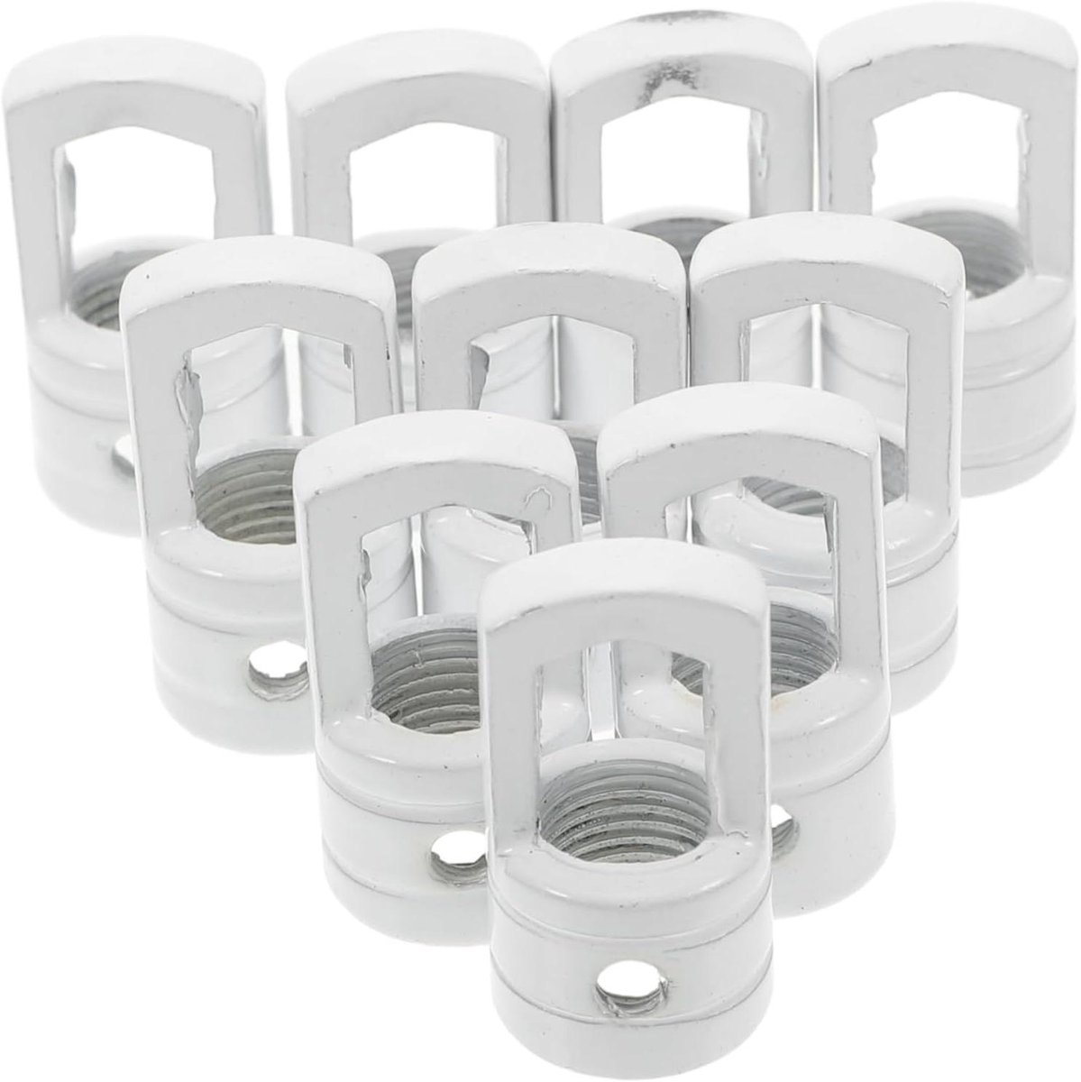 Toddmomy 10-pack Ijzeren Kroonluchterhaken Met Plafondlamphaken Kroonluchter Voor Hanglamp