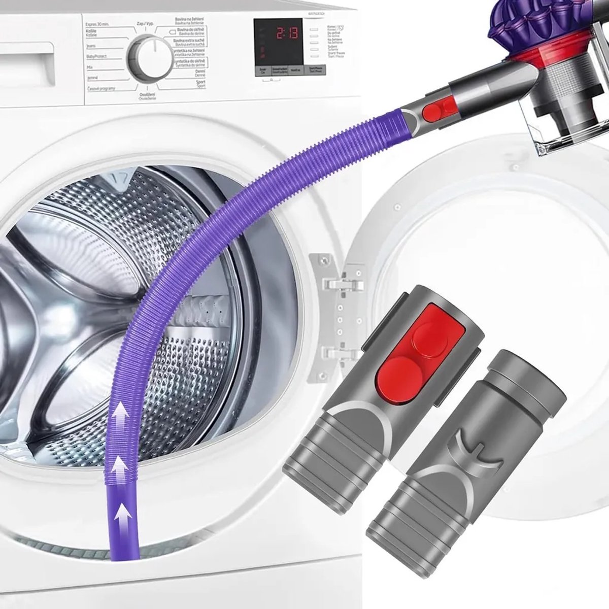 Flexibel spleetmondstuk Geschikt voor Dyson stofzuigermodellen.