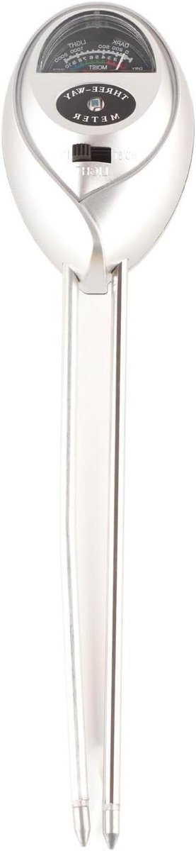 Bodemvochtmeter - Grond Tester - Planten Verzorgen - 3-in-1 Functie - 33 x 11 x 4 cm - Groen