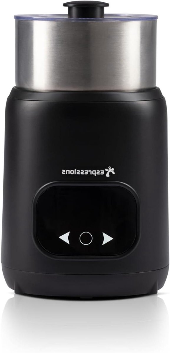 Elektrische Melkopschuimer - Melk Verwarmer - Koffie Bereiden - Warm en Koud Schuim - 400 ml Capaciteit - RVS