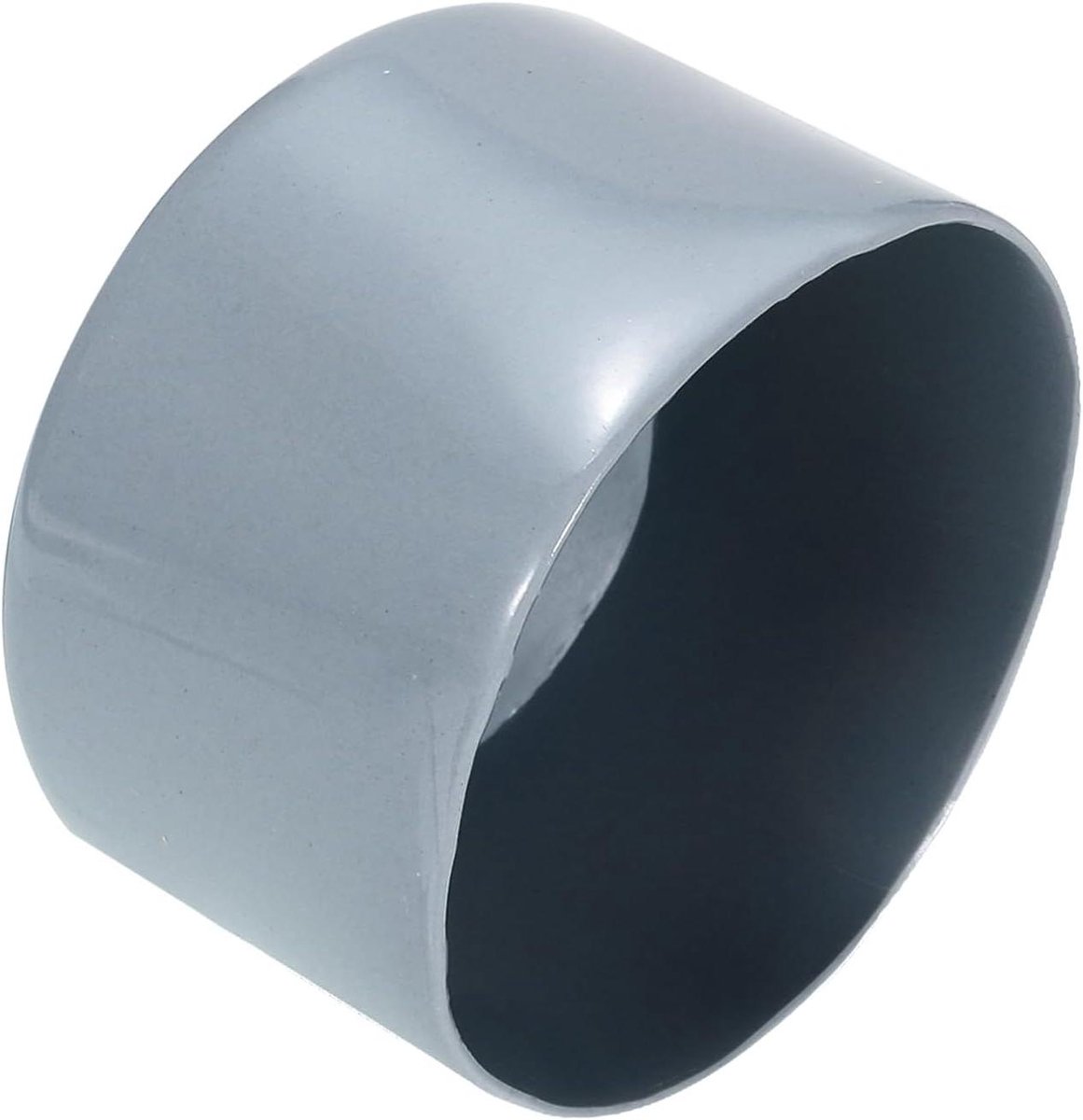 Rubberen Eindkappen - Beschermdoppen Buisstop - Vloeren Beschermen - Flexibel Vinylmateriaal - 60 mm Binnendiameter - Grijs