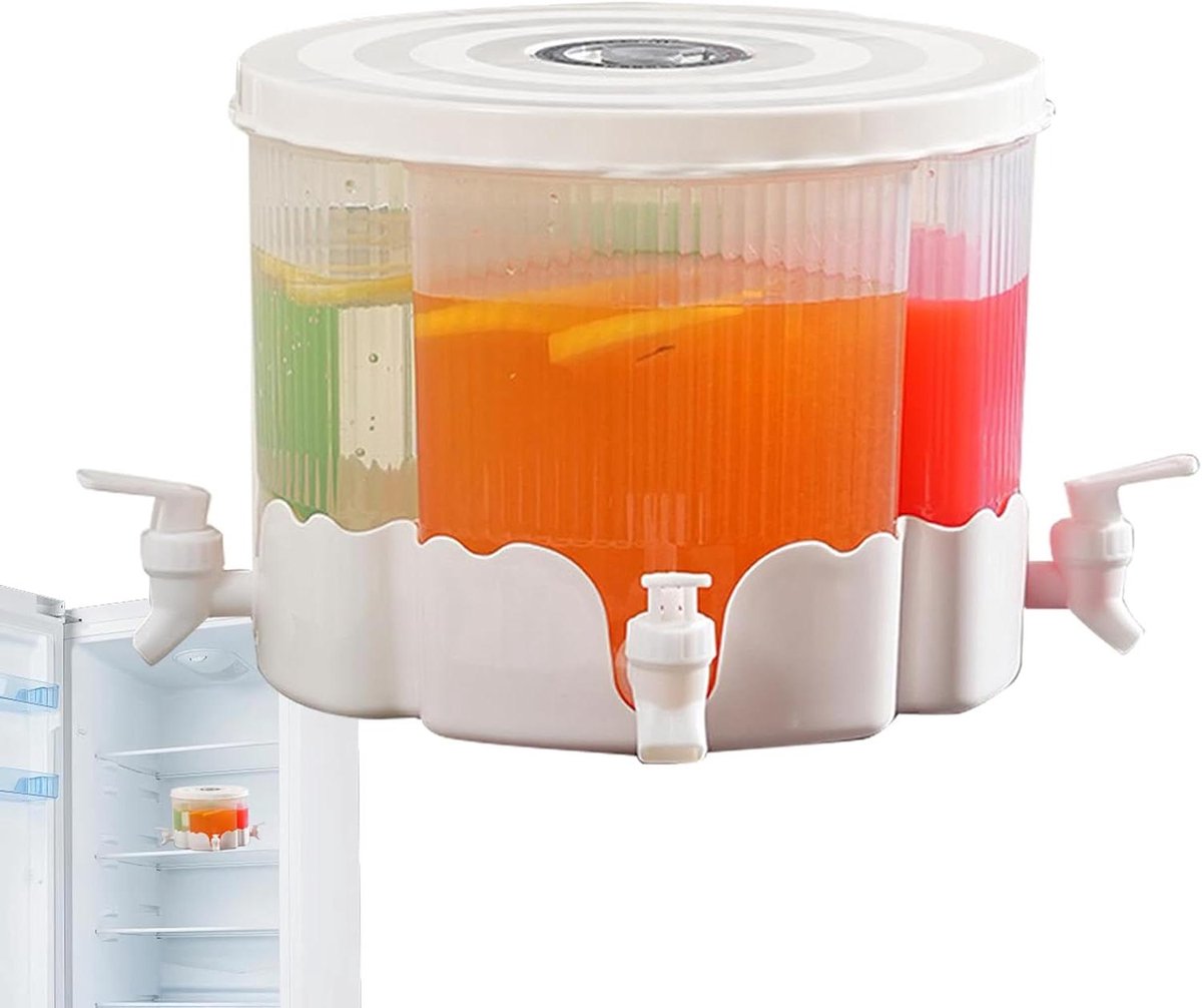 Drankdispenser Met Kraantje - Zomerkoelkast Drankdispenser - Dranken Serveren - Draaibaar Ontwerp - 6 Liter - Niet gespecificeerd