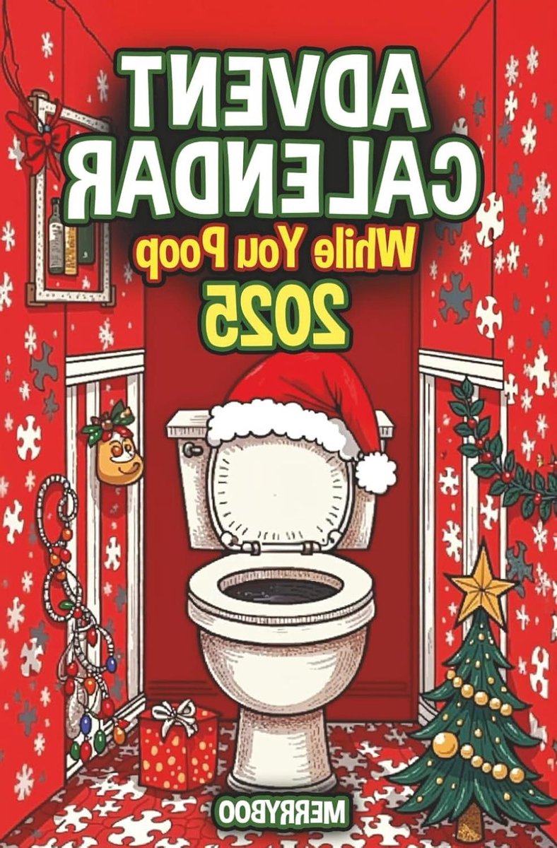 Advent Kalender Toilet - Puzzelboek Toilet - Toilet Plezier - 24 Dagen Puzzels - 13.34 x 20.32 cm - Niet gespecificeerd