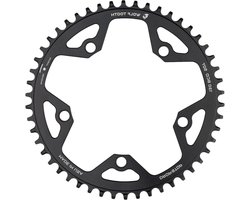 Cyclocross Kettingblad - Kettingring Platte Top - 1x Setups - Gepatenteerd Drop-Stop Profiel - 38t - Zwart