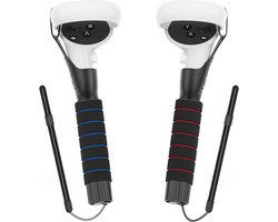 Verlengde Handgrepen VR Controllers - Controller Extensies - Beat Saber Spelen - Dubbele Handgrepen - 2 stuks - Groen