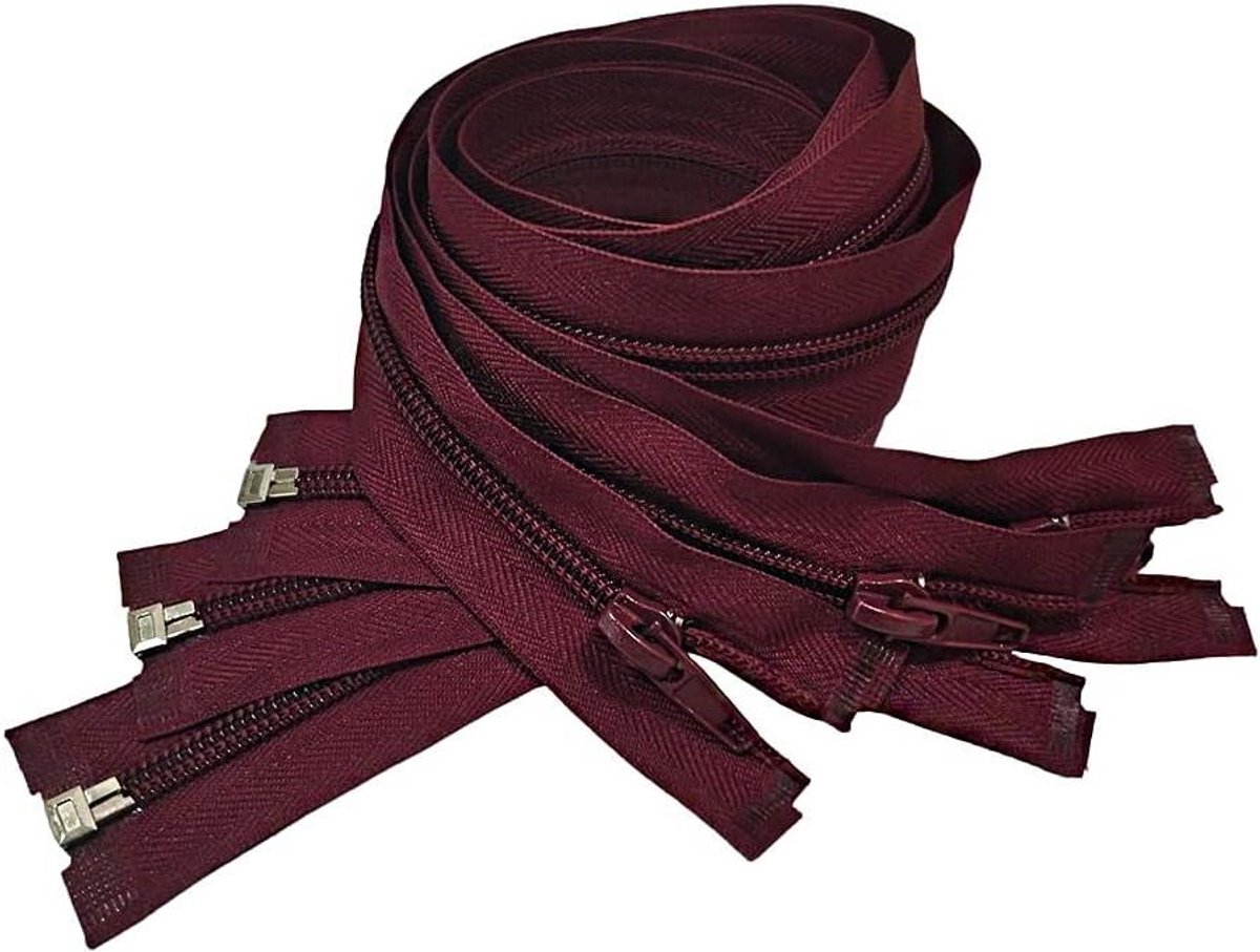 Nylon Ritsen - Ritssluitingen Naaien - Kleding Repareren - Set van 3 stuks - 30 cm - Meerdere Kleuren