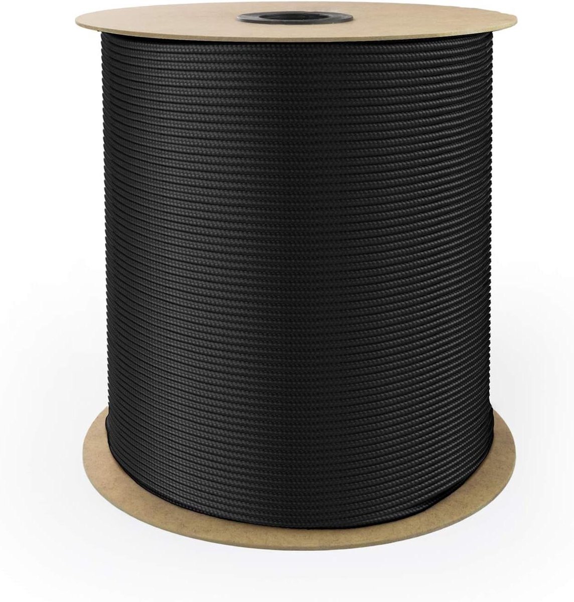 Polypropyleen touw - Gevlochten lijn koord - Bevestigen en zekeren - UV-bestendig en slijtvast - 200 meter 5 mm - Zwart