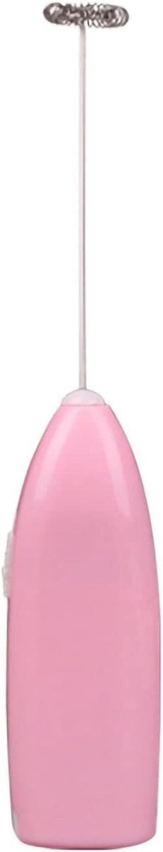 Elektrische opschuimer - Melk klopper - Koffie maken - Ergonomisch ontwerp - 216 cm - Roze