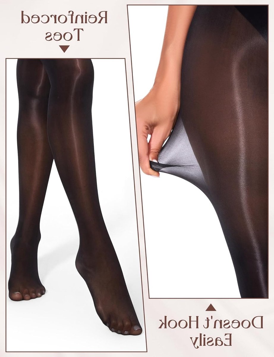 Ultra Dunne Panty’s voor Vrouwen - Glanzende Nylon Leggings met Soepele Afwerking, Perfect voor Elke Gelegenheid