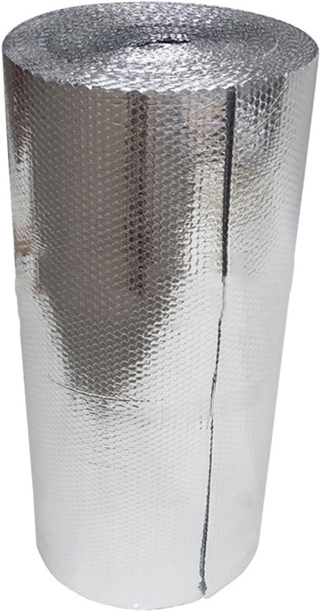 Radiator isolatiepanelen - Warmte reflectie - Energie besparen - Dubbelzijdig reflecterend - 1x1m - Zilver