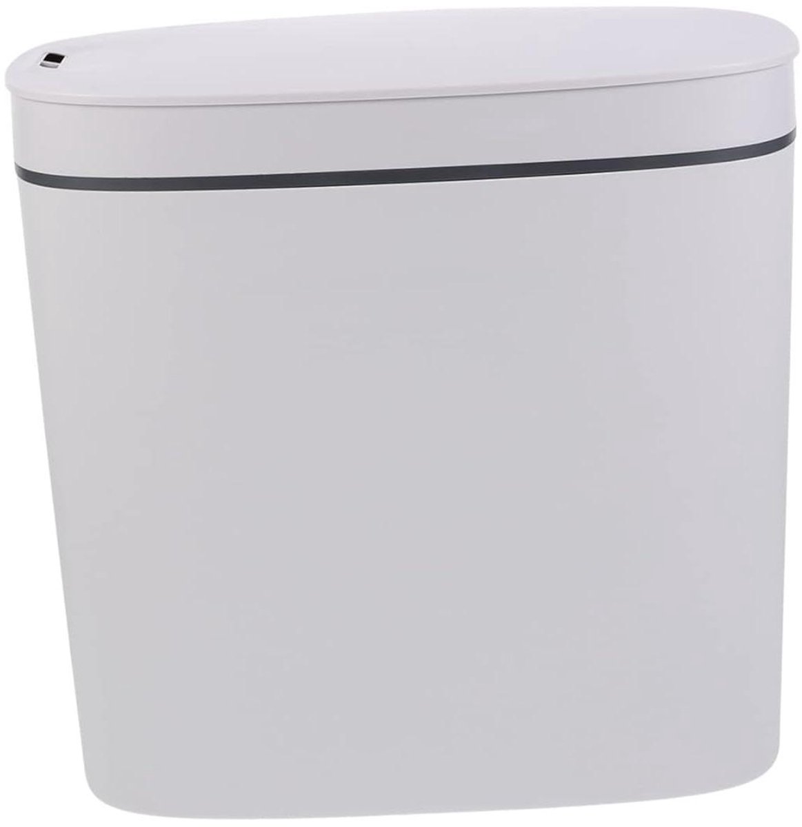 Prullenbak - Afvalbak Sensor - Hygiënisch Werken - Automatische Opening - 31 cm Hoog - Wit