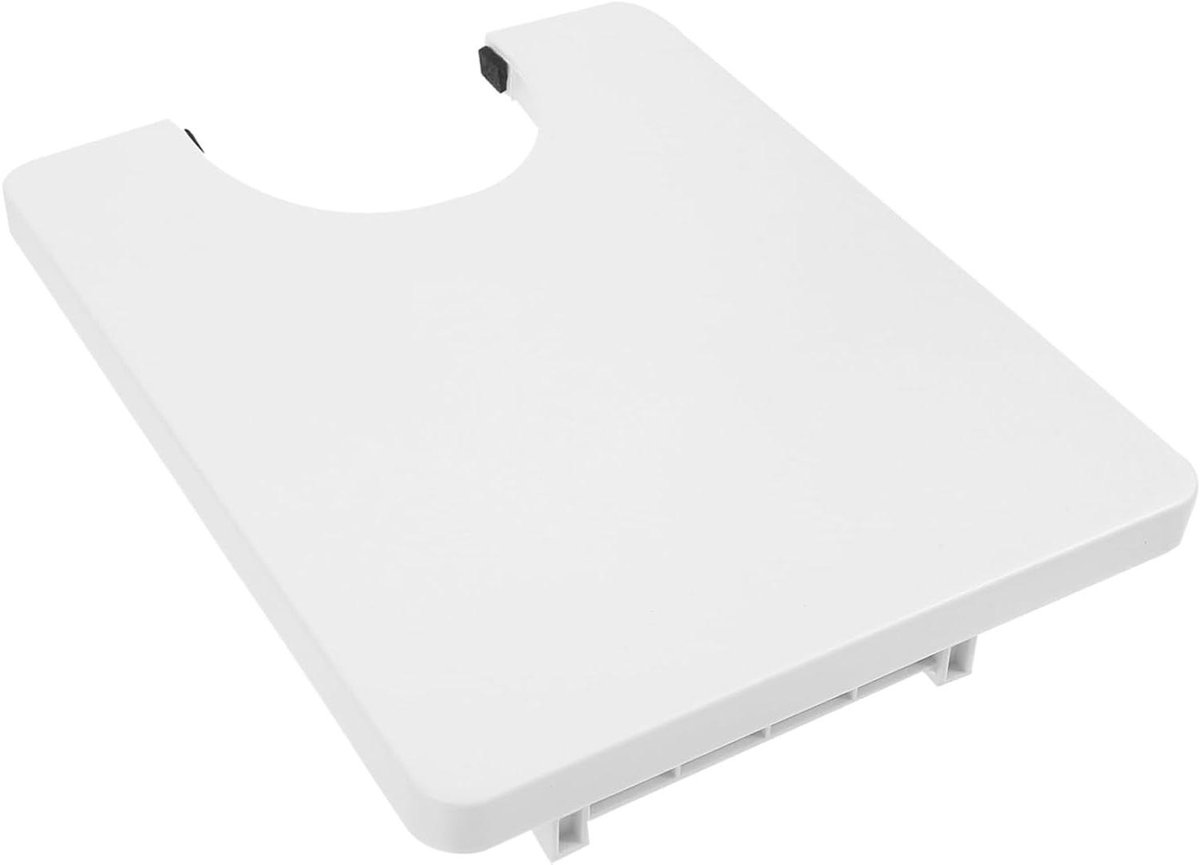 Naaimachine Verlengtafel - Verlengplaat Naaien - Meer Werkruimte Creëren - Opvouwbaar Ontwerp - 20B x 6H cm - Wit
