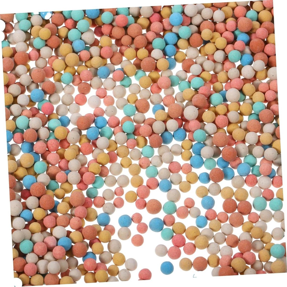 Ceramsiet Steentjes - Klei Pellets - Bloempotten Decoreren - Ademend Bodemmateriaal - 2 Zakken - Kleurrijk