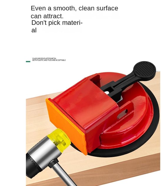 Vloerzuignap Reparatiegereedschap - Laminaat Legger - Vloeren Egaliseren - Niet-destructieve Reparatie - 12 cm Diameter - Uniek — afbeelding 5