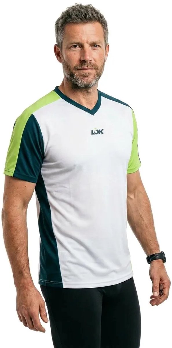 Lok Aliama T-shirt Met Korte Mouwen Wit M Man