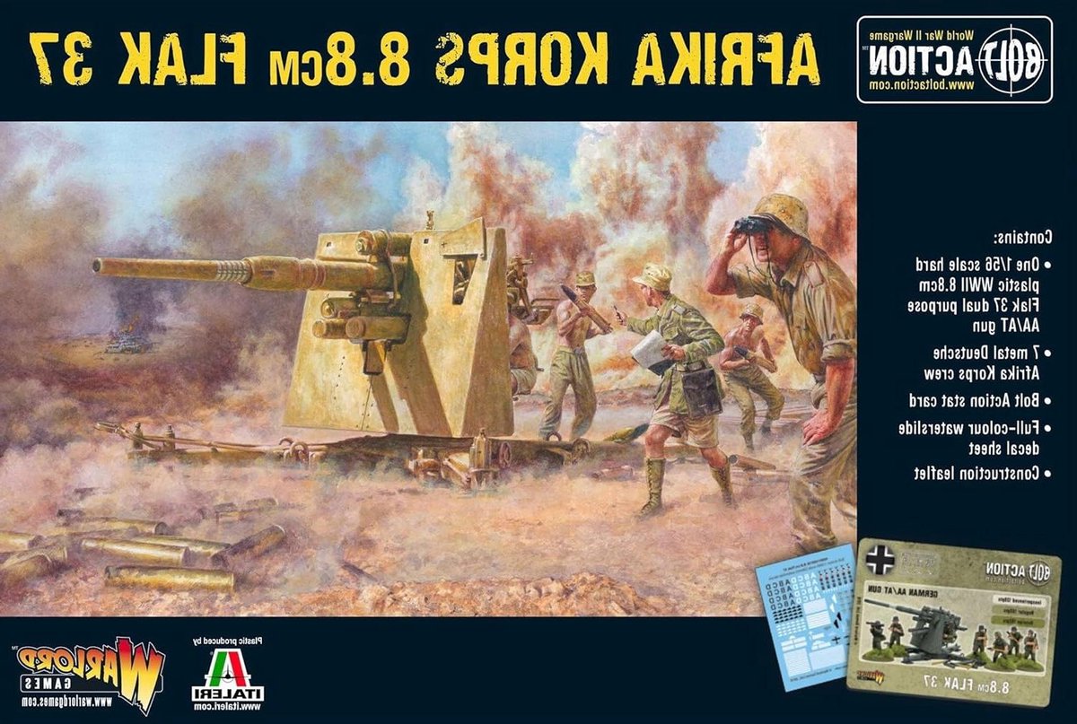 Leger Artillerie - Miniatuur Kanon - Wargaming Scènes - Gedetailleerd Model - 25 mm - Grijs