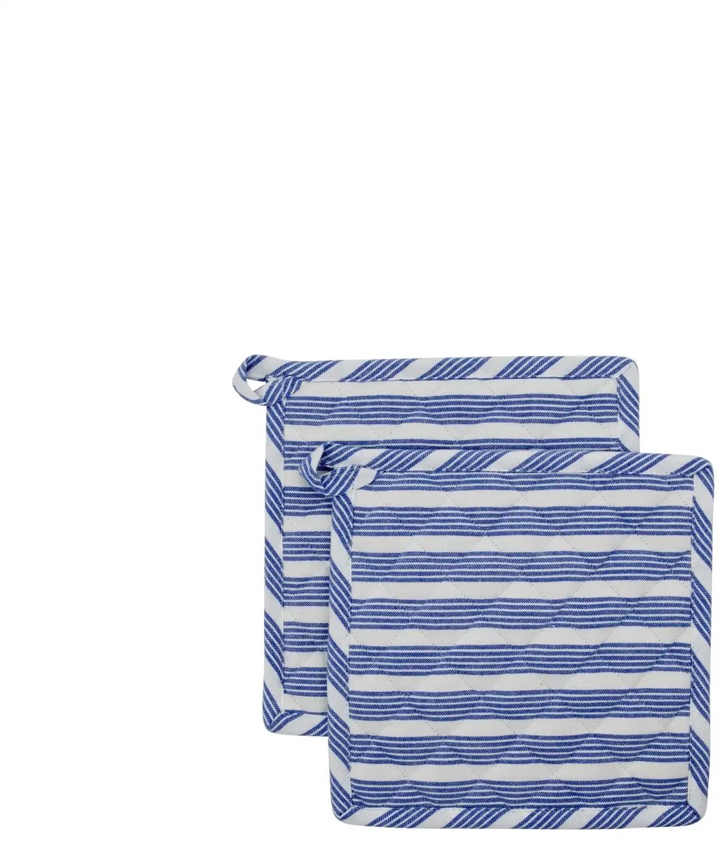 Pannenlappen Chef Blauw - 2 stuks