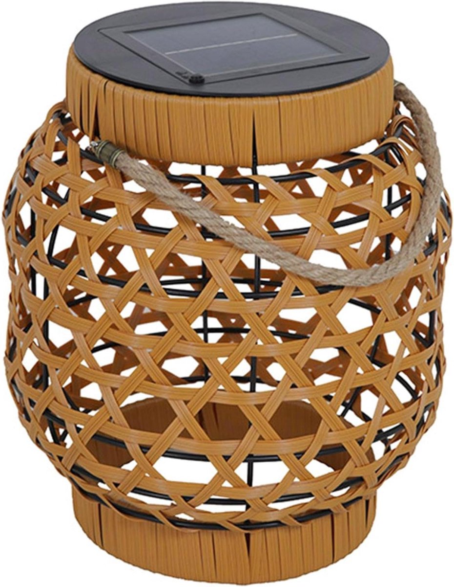 Lantaarn op zonne-energie - Decoratieve buitenlamp - Sfeerverlichting tuin - Autonoom en d