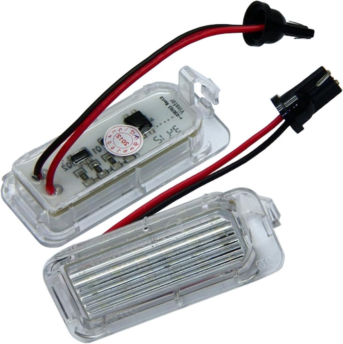 Recambo Led-kentekenplaatverlichting geschikt voor Ford Ecosport | Edge | Fiesta | Figo | Ka+