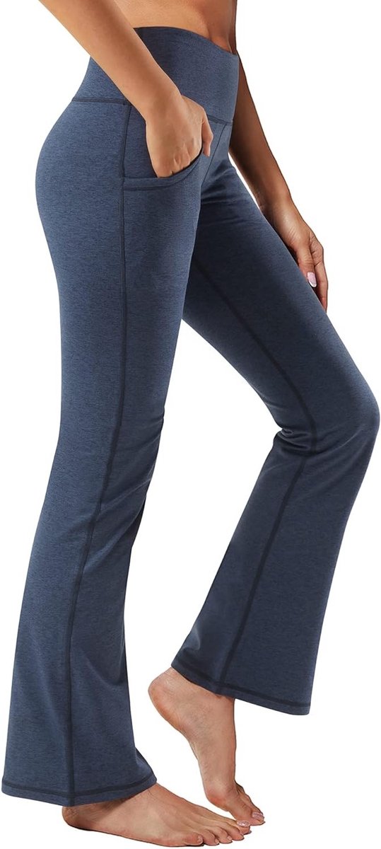 Bootcut Yoga Pants voor Dames met Zakken - Hoge Taille Sportbroek voor Workout en Casual Gebruik met Tummy Control — afbeelding 5