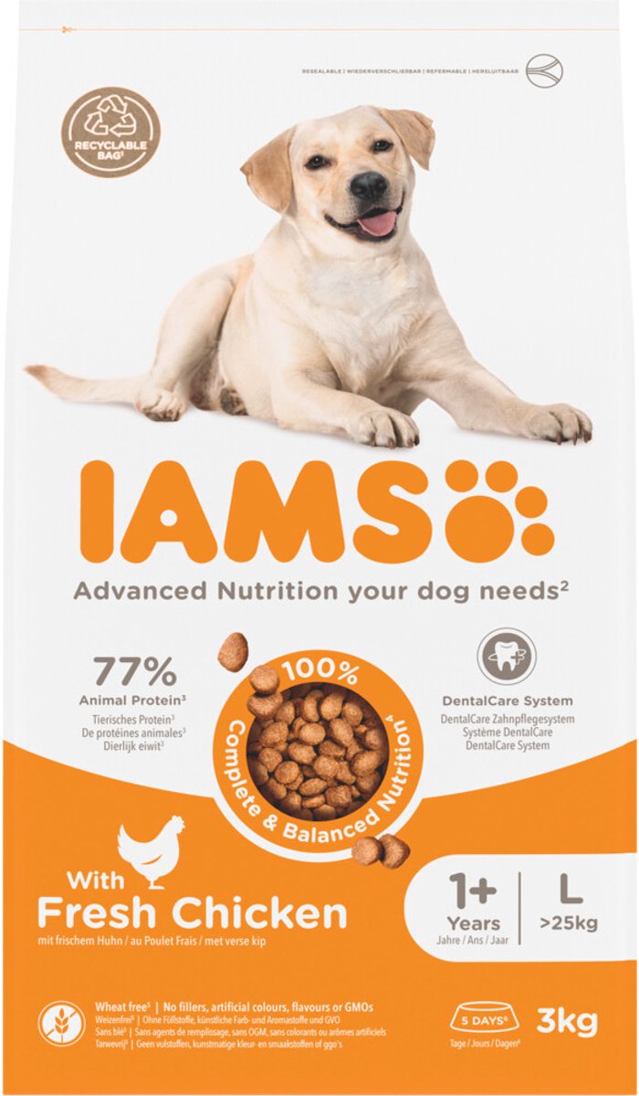IAMS Iams Dog Adult Large Kip 3 kg