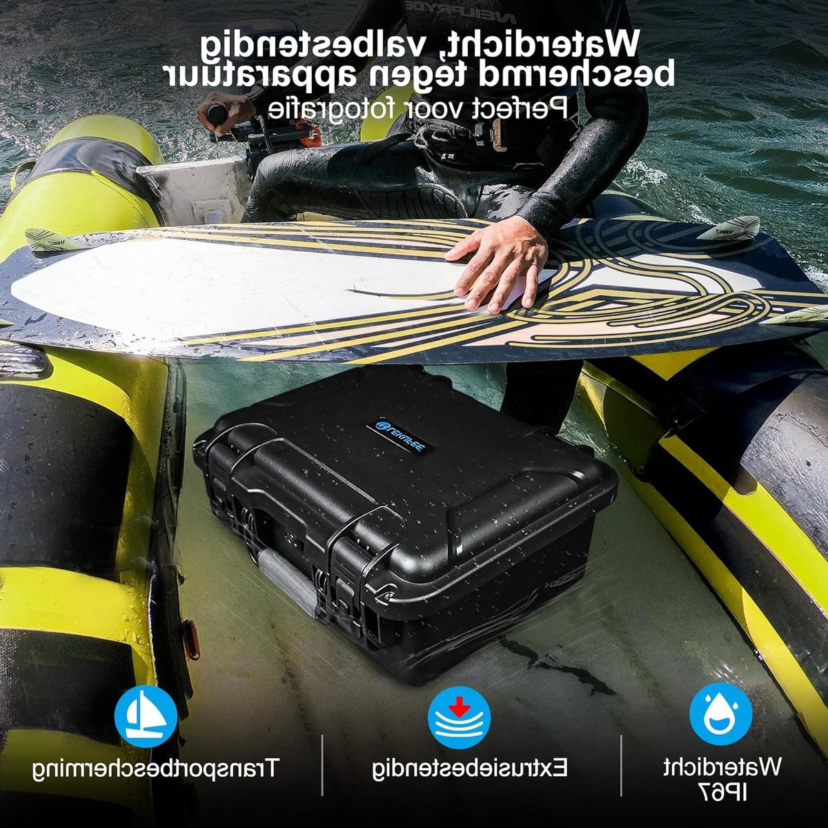 Waterdichte Hardcase voor DJI Mavic 4 Pro Drone met Oplader, Accu's en Accessoires - Ideaal voor Reis en Bescherming – foto 8