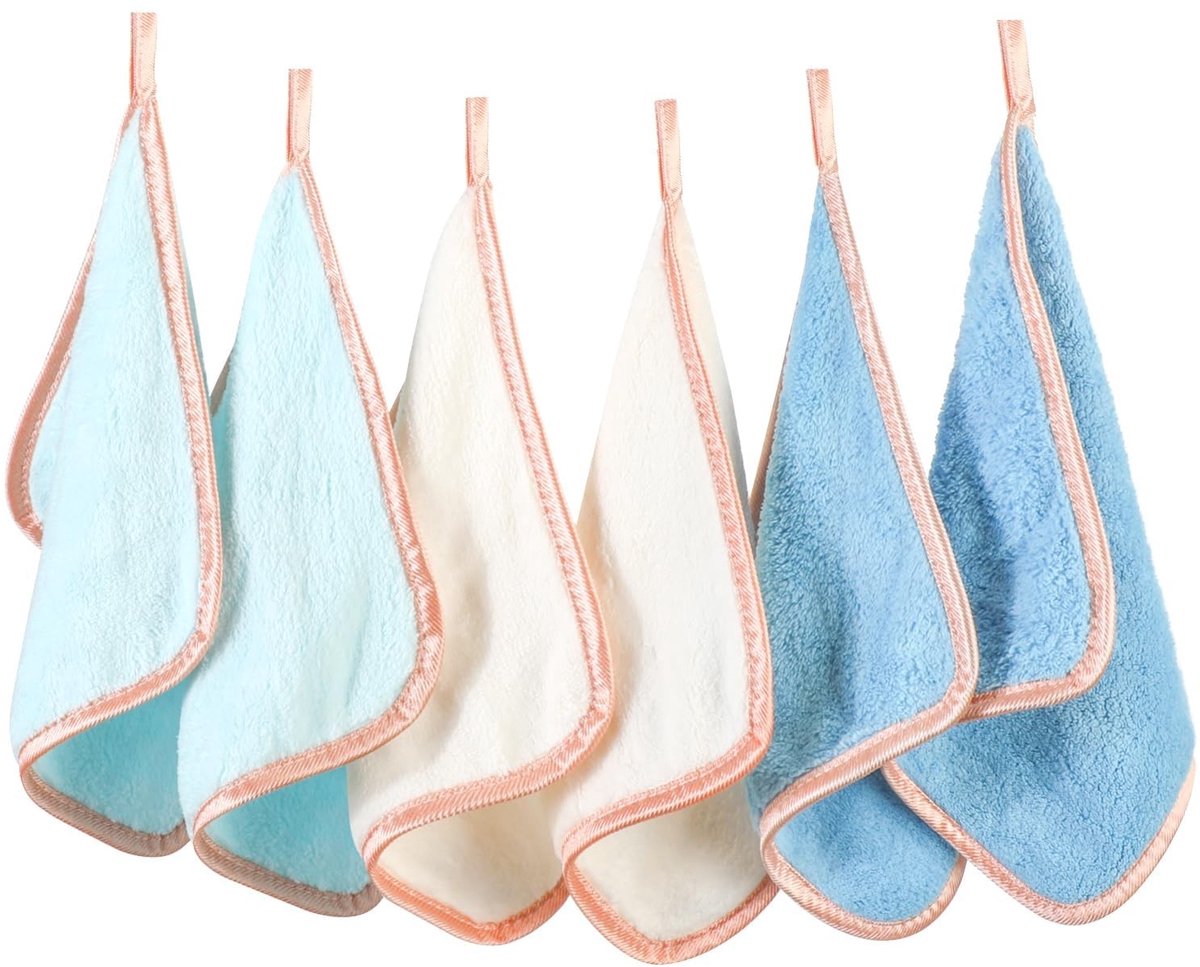 Zeynomax - Microvezel gezichtsdoek - Herbruikbare make-up remover - 6-pack - Zacht en efficiënt - Make-up reinigingsdoek - Voor dagelijks gebruik - ..